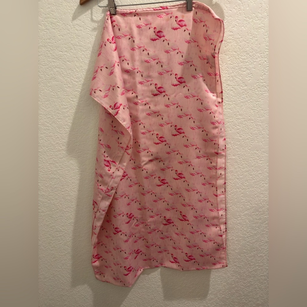 Charming Charlie Pink flamingo infinity scarf